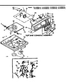 Top and console assembly