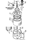 Tub and basket assembly