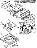 Top and console assembly