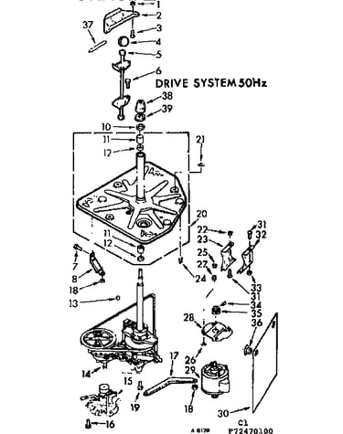 Drive system 50 hz