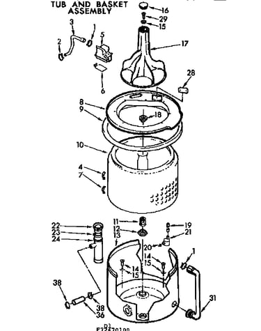 Tub & basket assembly
