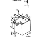 Kenmore 11072480600 cabinet parts diagram