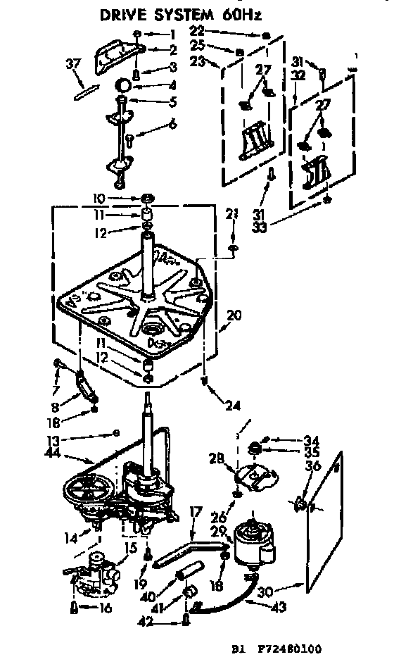 Drive system 60 hz