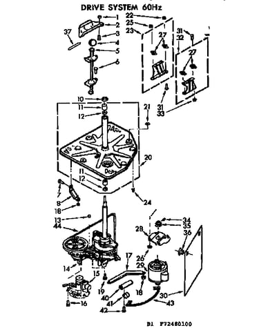 Drive system 60 hz