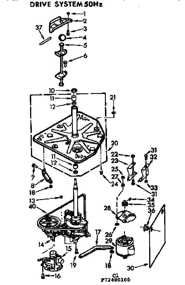 Drive system 50 hz