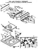 Top & console assembly