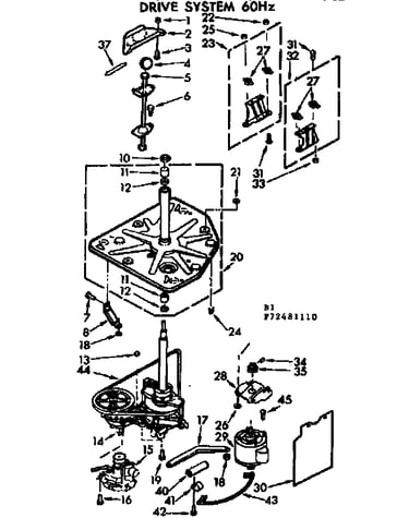 Drive system 60hz