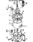 Tub and basket assembly