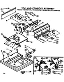 Top and console assembly