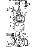 Tub and basket assembly