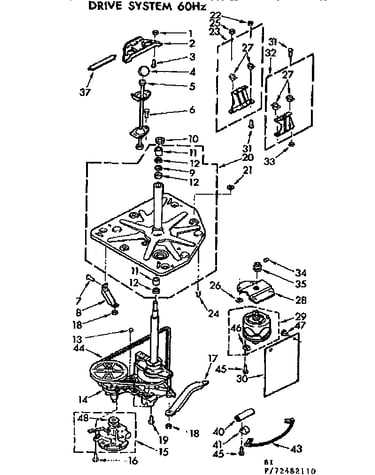 Drive system 60hz