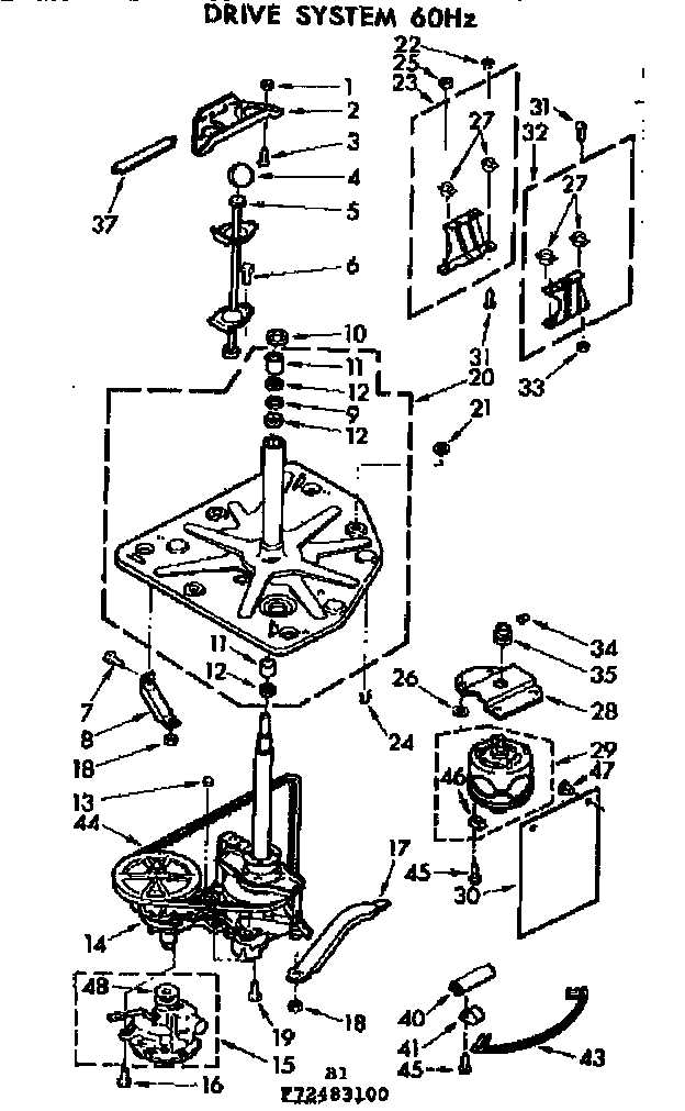 Drive system 60hz