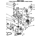 Kenmore 11072483410 drive parts diagram
