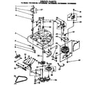 Kenmore 11072483620 drive parts diagram