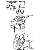 Tub and basket asm