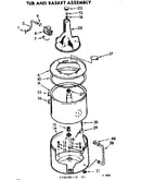 Tub and basket asm