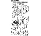 Kenmore 11073490420 drive system 60 hz diagram