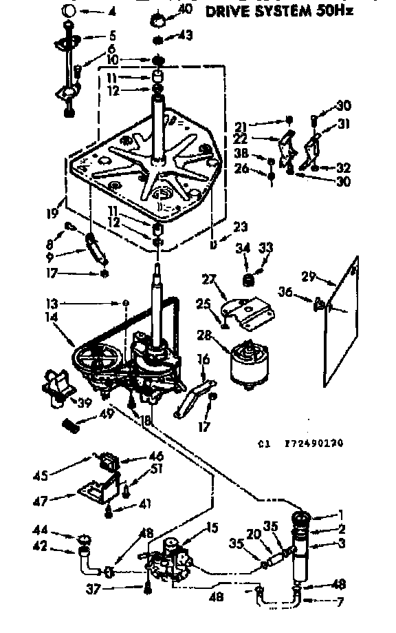 Drive system 50 hz