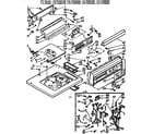 Kenmore 11072490620 top & console assembly diagram