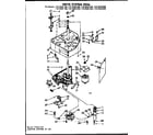 Kenmore 11072491400 drive system 50 hz. diagram