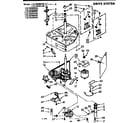 Kenmore 11072492600 drive system diagram