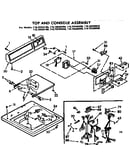 Top and control assembly