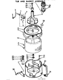Tub and basket assembly