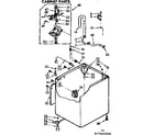 Kenmore 11072610100 cabinet parts diagram