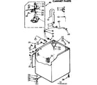 Kenmore 11072610120 cabinet parts diagram