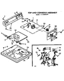Top and console assembly