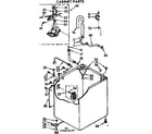 Kenmore 11072610130 cabinet parts diagram