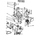 Kenmore 11072610140 drive parts diagram