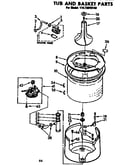 Tub and basket parts