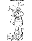 Tub and basket asm
