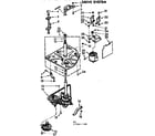 Kenmore 11073641100 drive system diagram