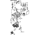 Kenmore 11072641110 drive system diagram