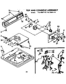 Top and console assembly