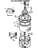 Tub and basket assembly