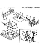 Top and console assembly