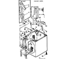 Kenmore 11073645110 cabinet parts diagram