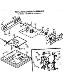 Top and console assembly