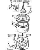 Tub and basket assembly