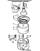 Tub and basket assembly