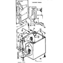 Kenmore 11073665210 cabinet parts diagram