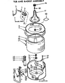 Tub and basket assembly