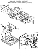 Top and console assembly