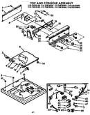 Top and console assembly