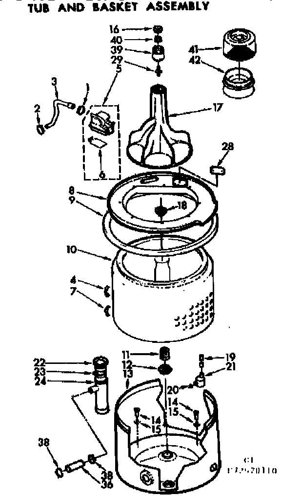 Tub & basket assembly