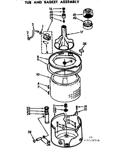 Tub & basket assembly