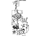 Kenmore 11072670420 drive system diagram